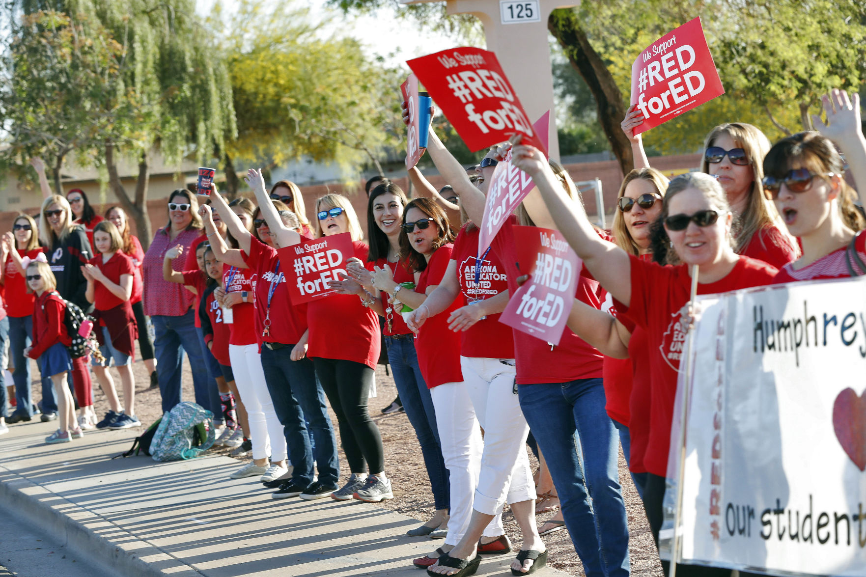 Arizona Teachers Protests